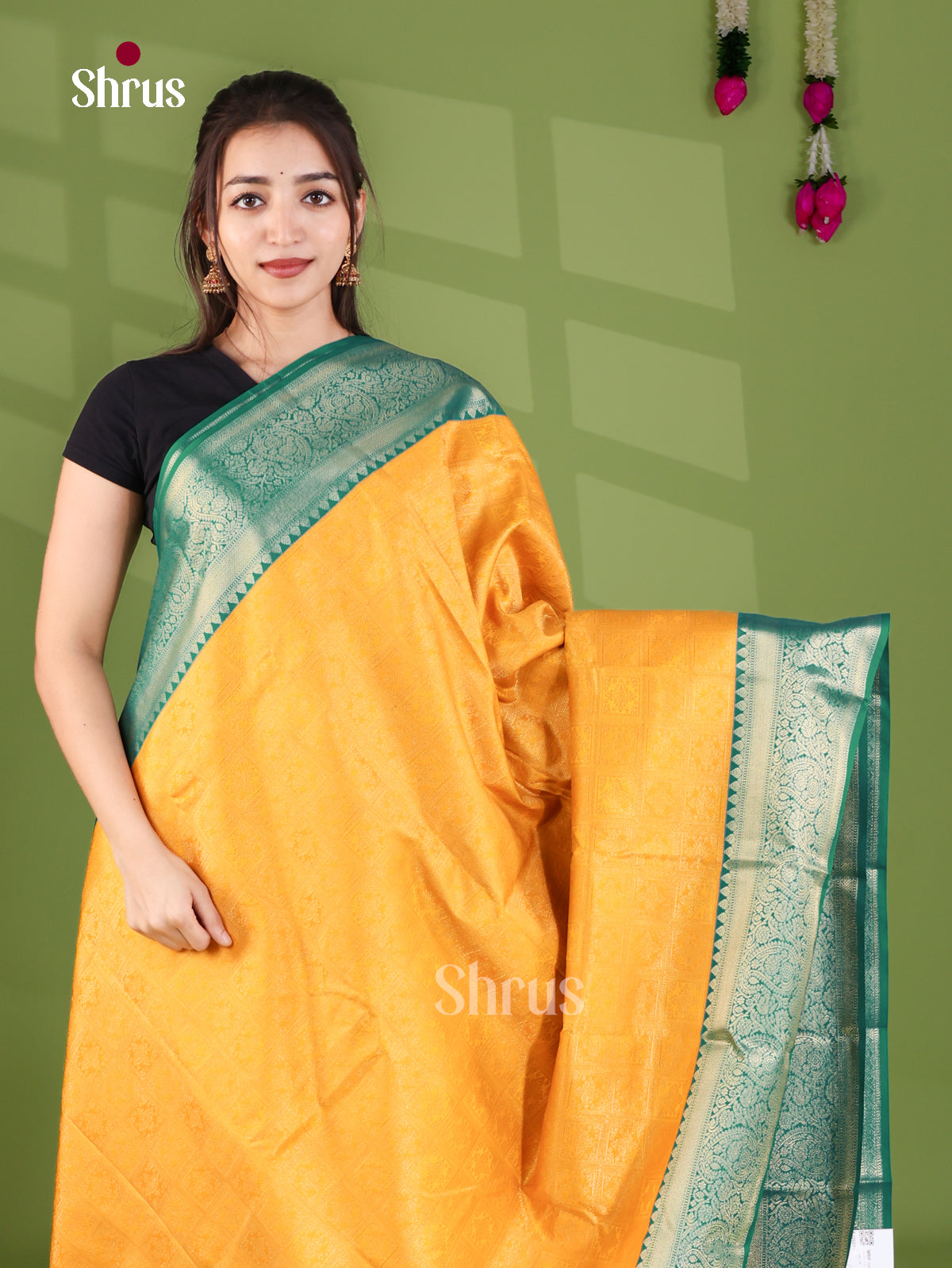 Semi Kanchipuram Saree - EJ26271