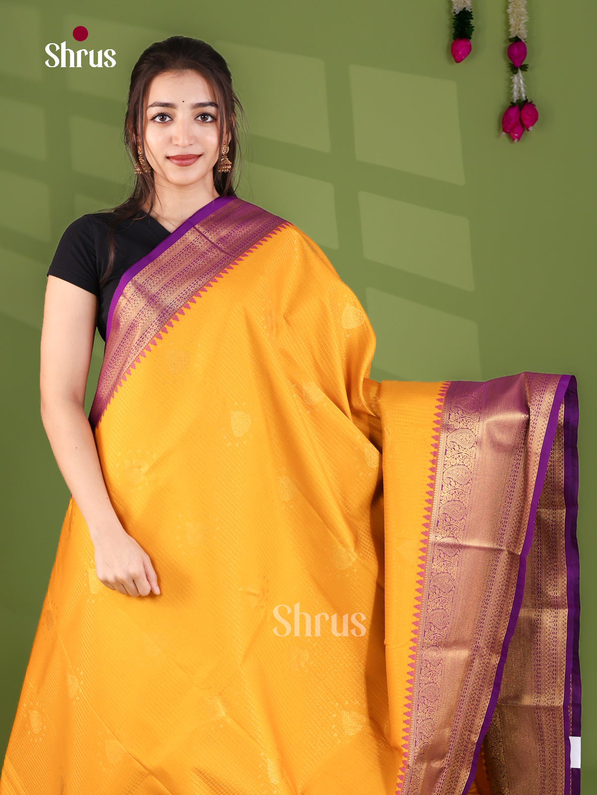 Semi Kanchipuram Saree - EJ26272