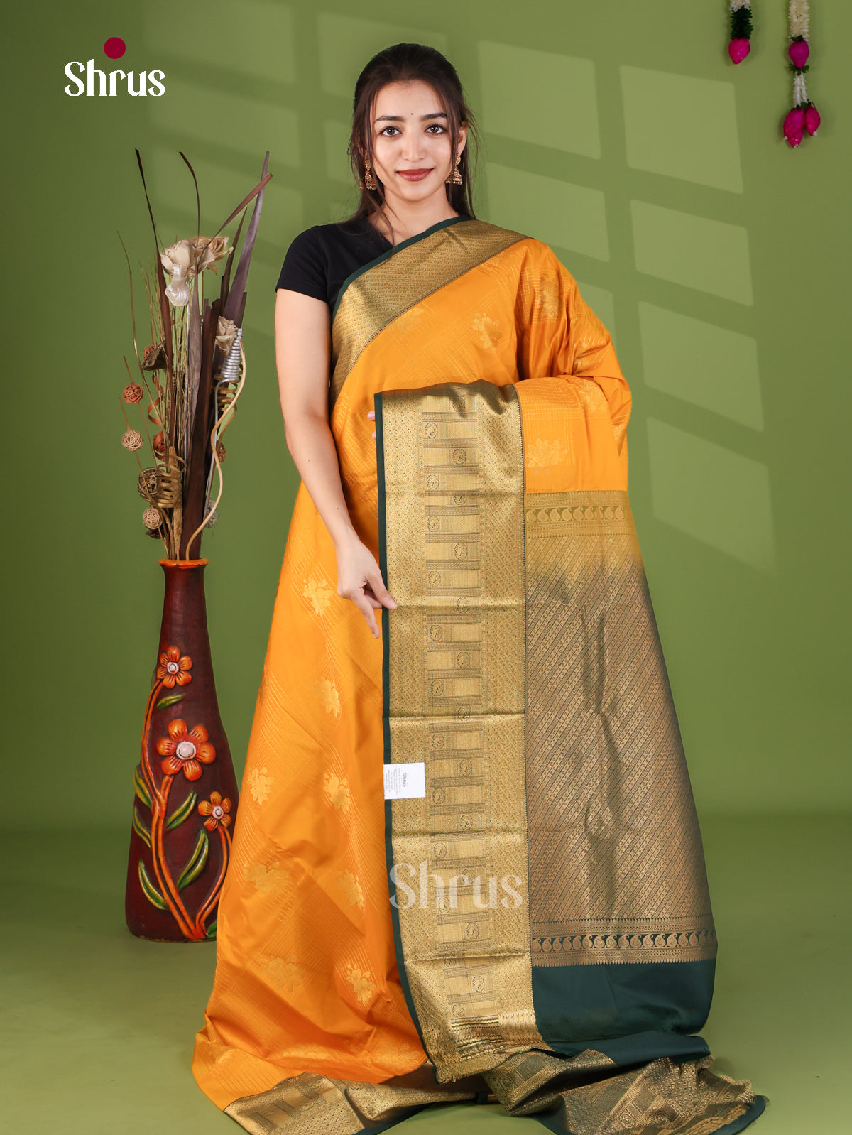 Semi Kanchipuram Saree - EJ26275