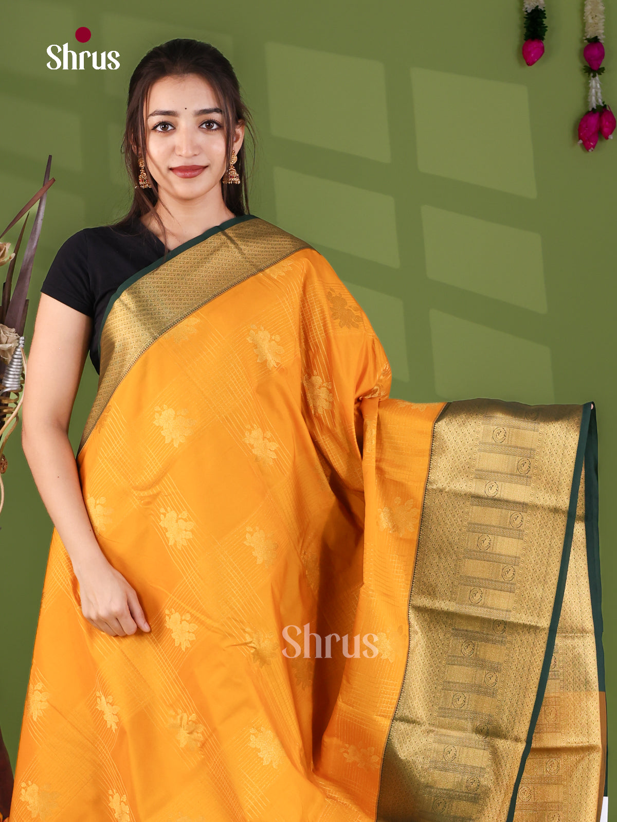 Semi Kanchipuram Saree - EJ26275
