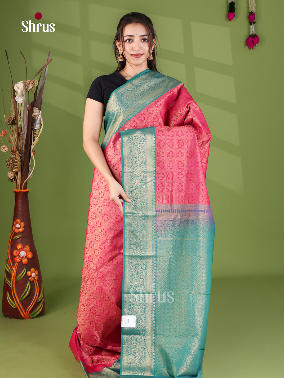 Semi Kanchipuram Saree - EJ26285