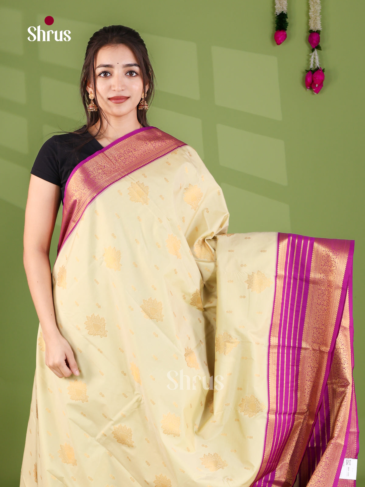Semi Kanchipuram Saree - EJ26298