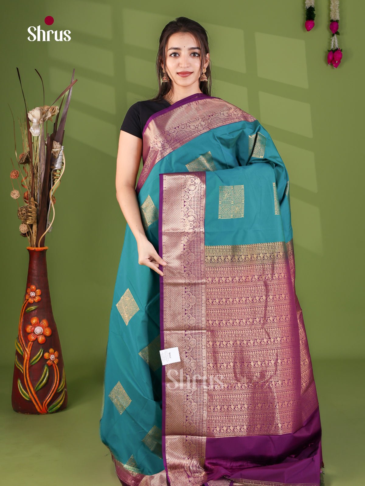 Semi Kanchipuram Saree - EJ26310