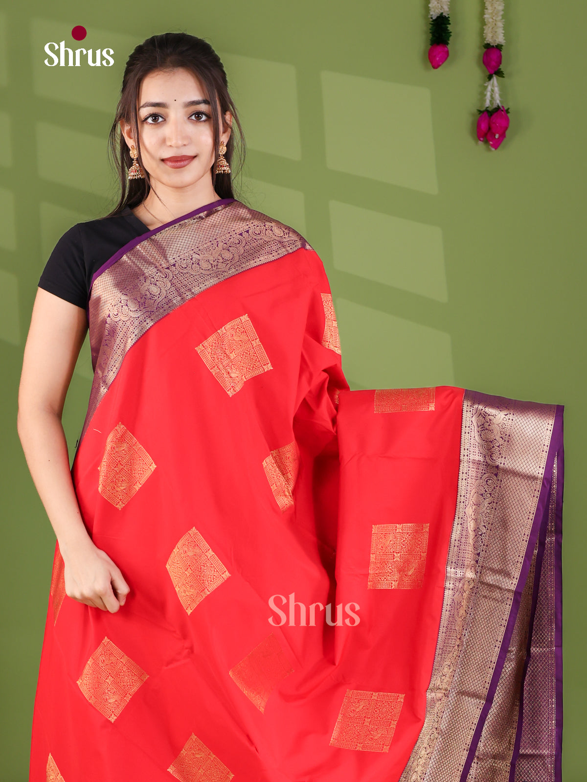 Semi Kanchipuram Saree - EJ26312