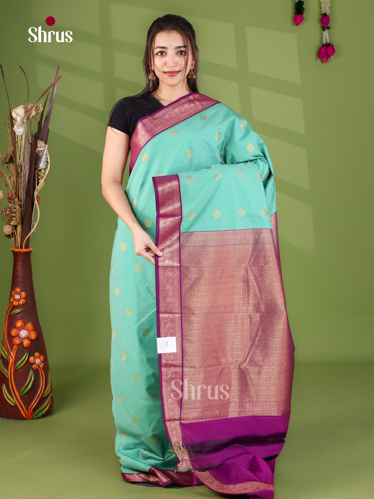 Semi Kanchipuram Saree - EJ26323