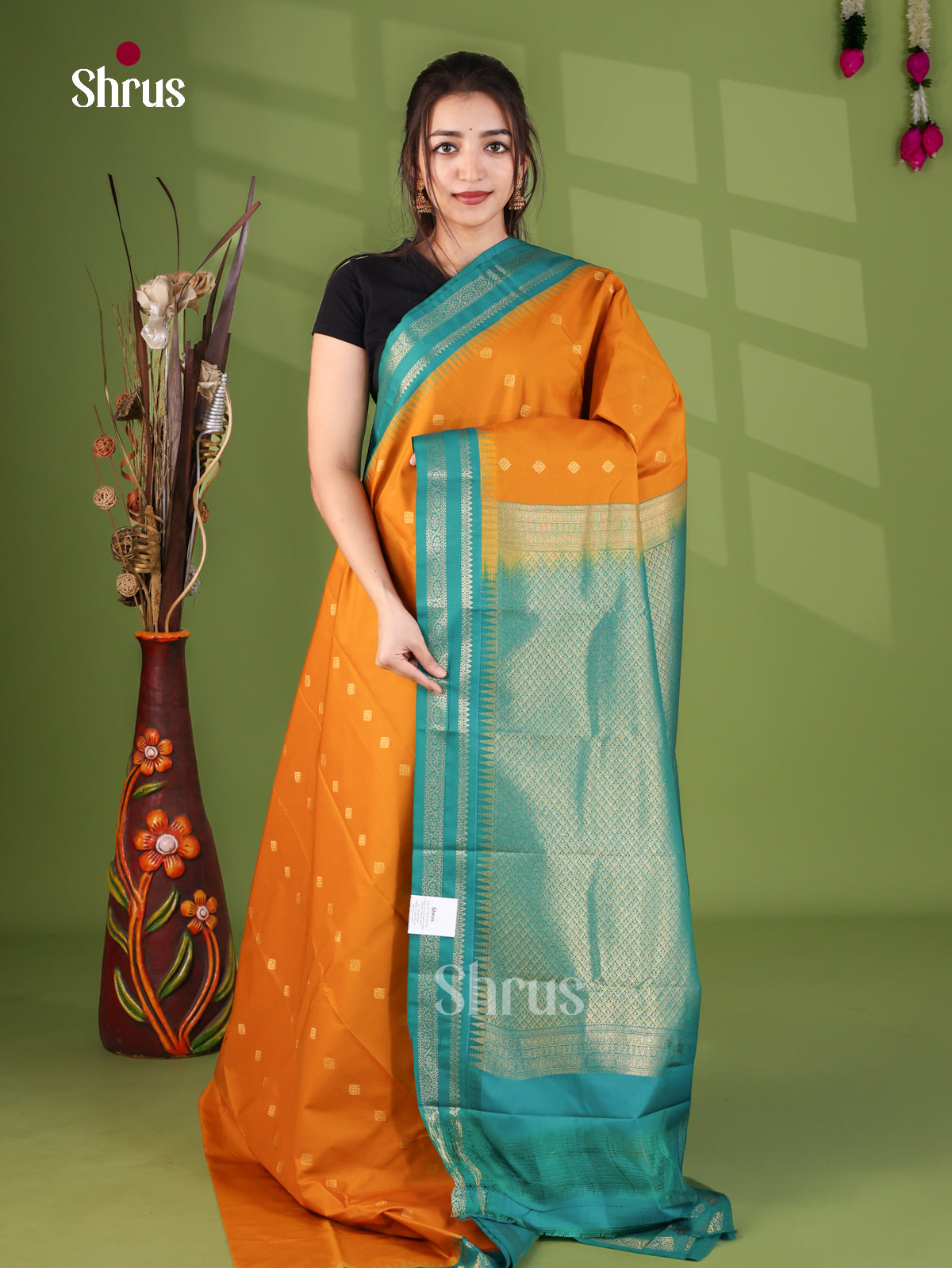 Semi Kanchipuram Saree - EJ26326