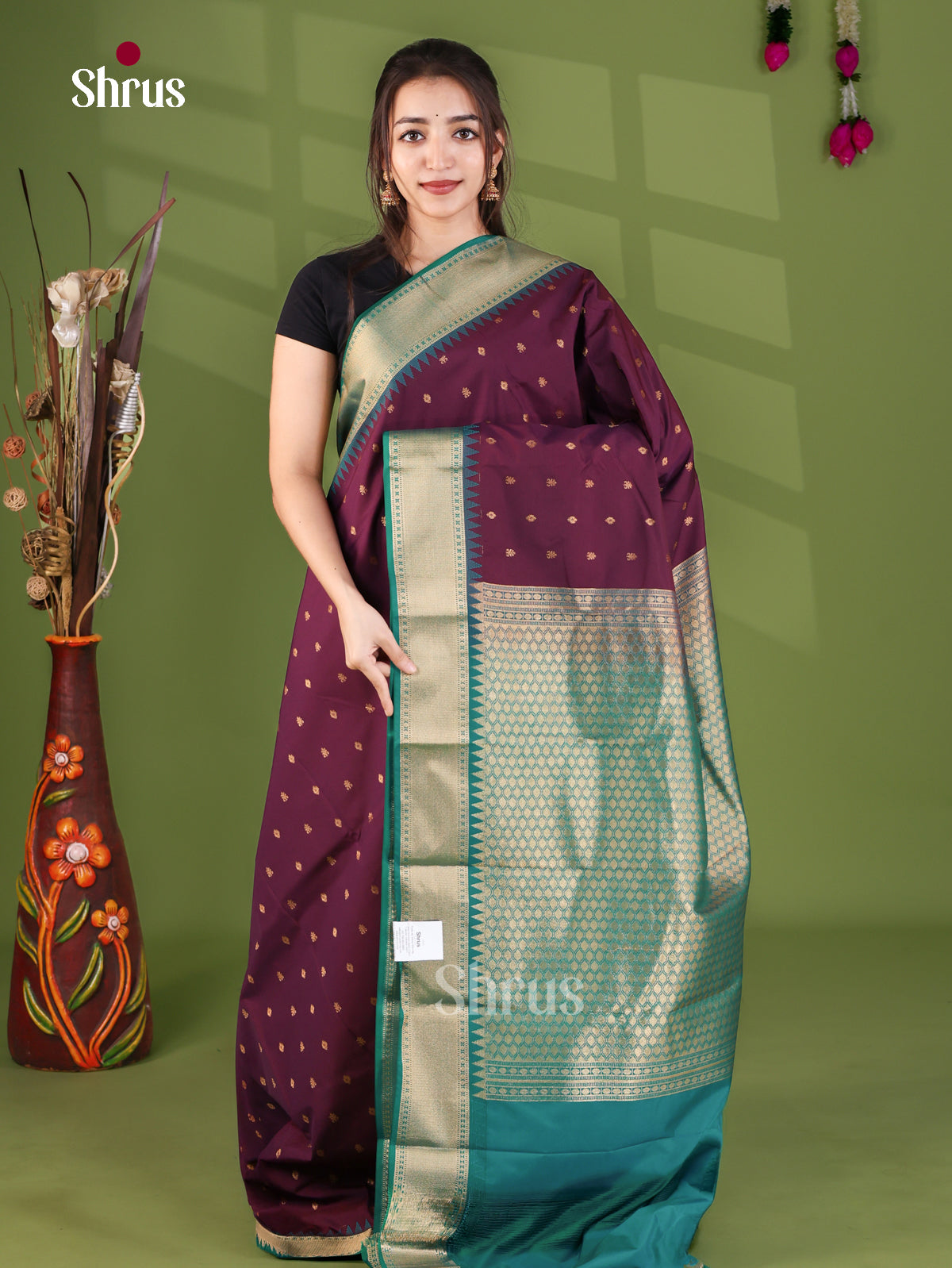 Semi Kanchipuram Saree - EJ26327