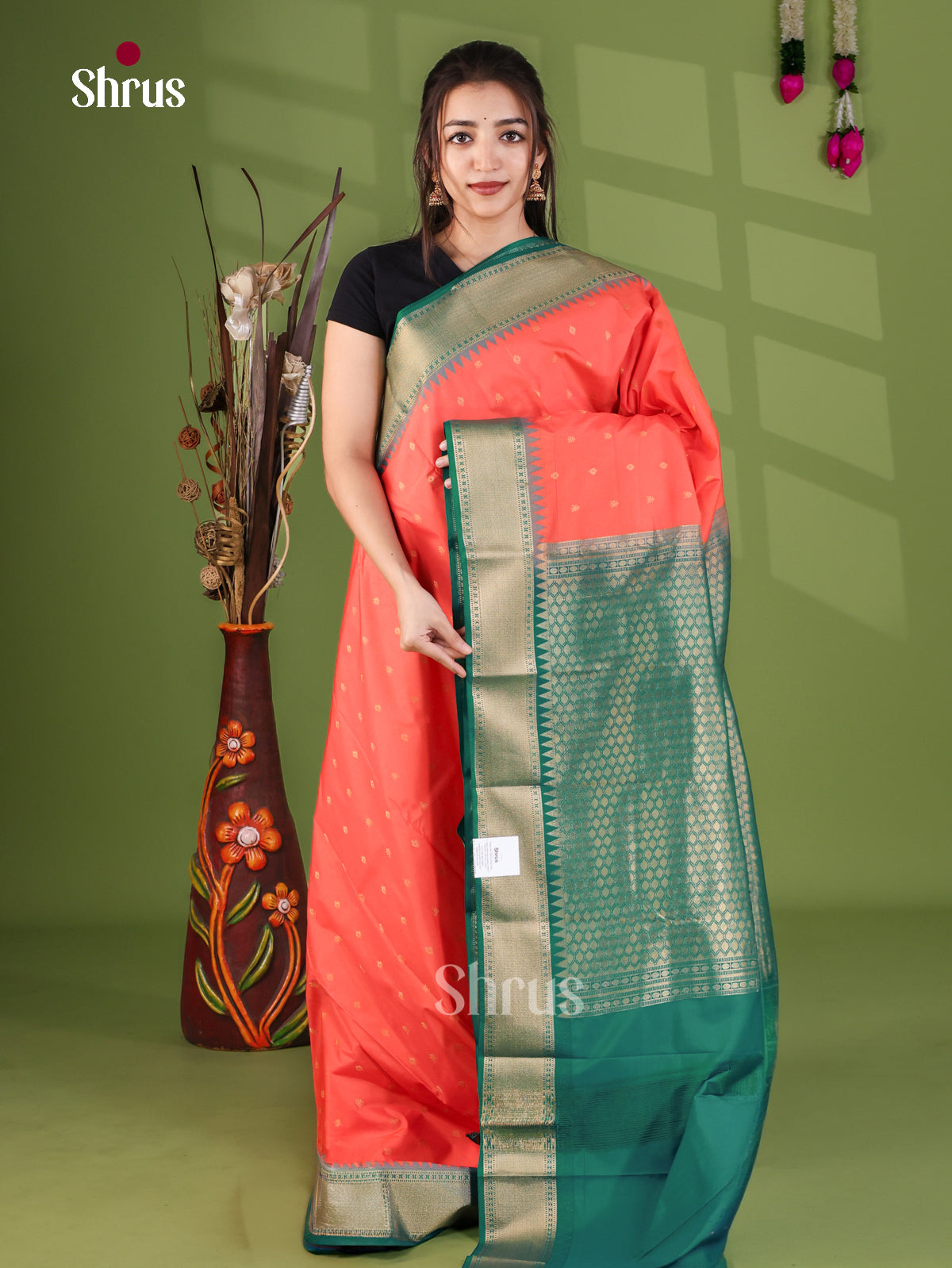 Semi Kanchipuram Saree - EJ26328