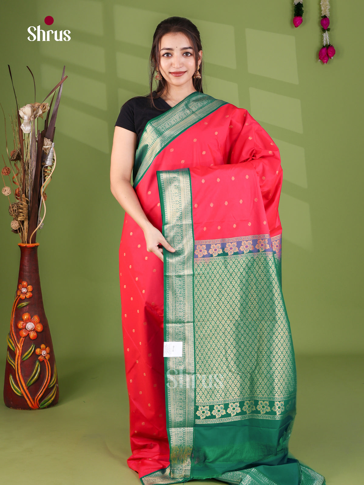Semi Kanchipuram Saree - EJ26331