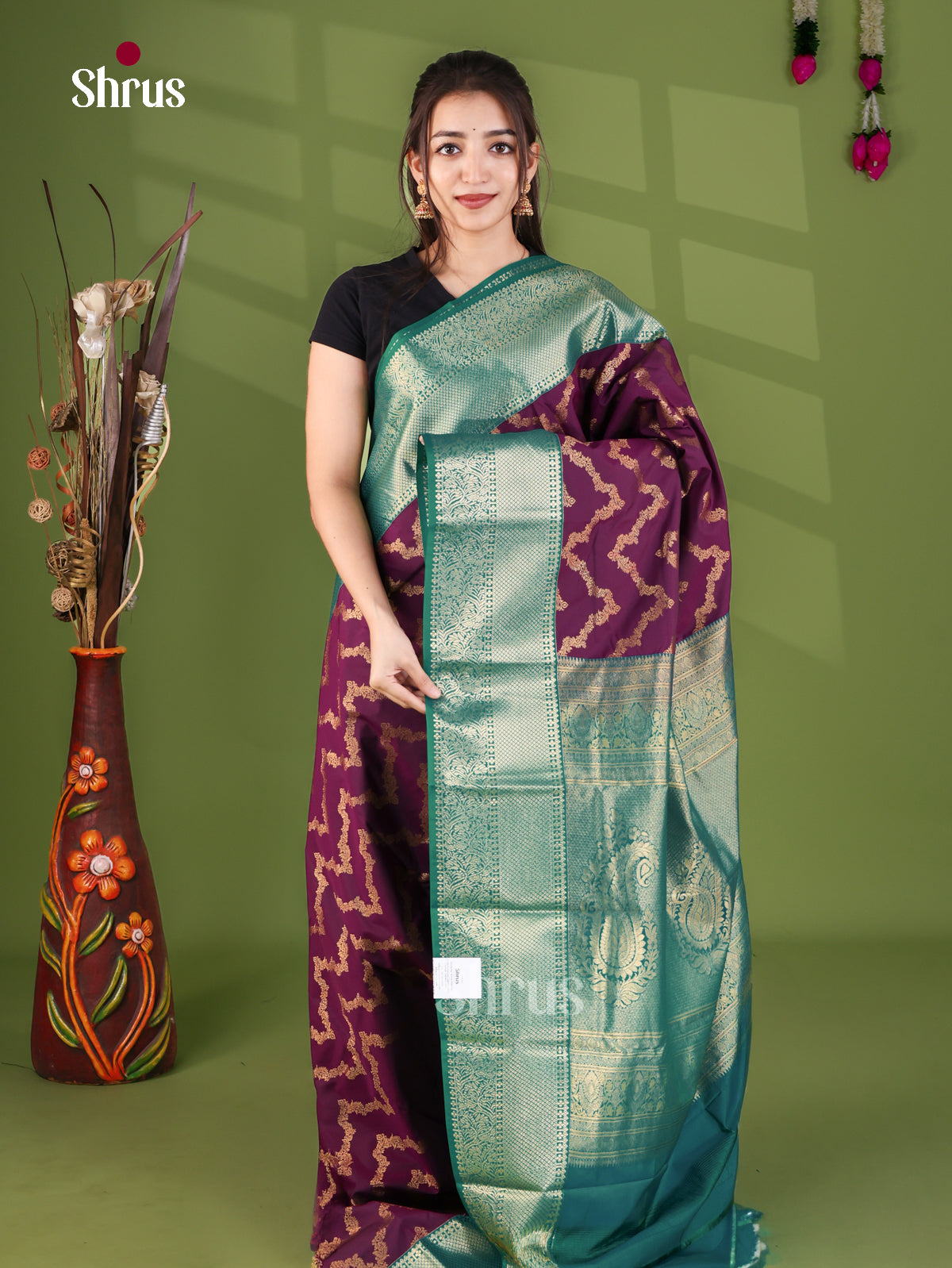 Semi Kanchipuram Saree - EJ26334