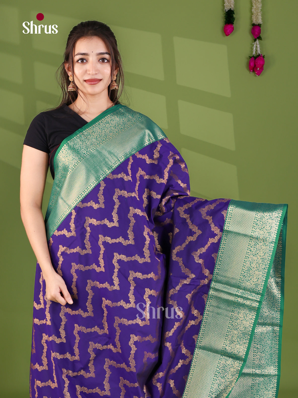 Semi Kanchipuram Saree - EJ26336