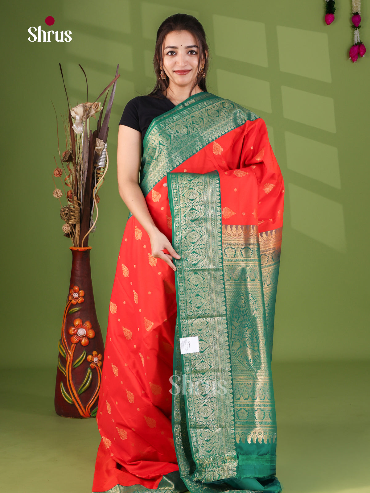 Semi Kanchipuram Saree - EJ26338