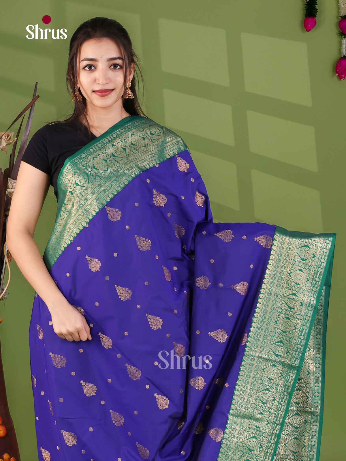 Semi Kanchipuram Saree - EJ26340