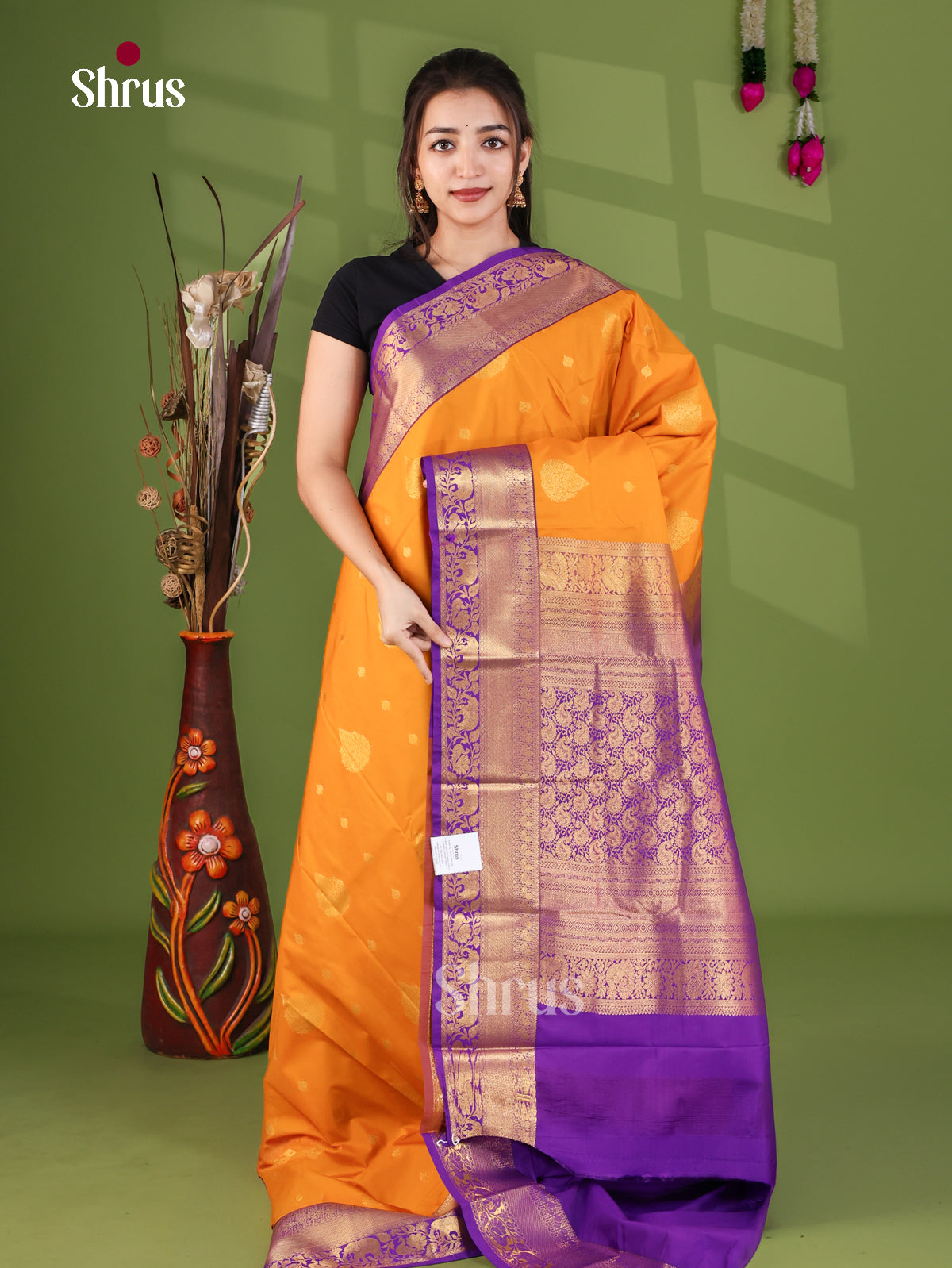 Semi Kanchipuram Saree - EJ26353