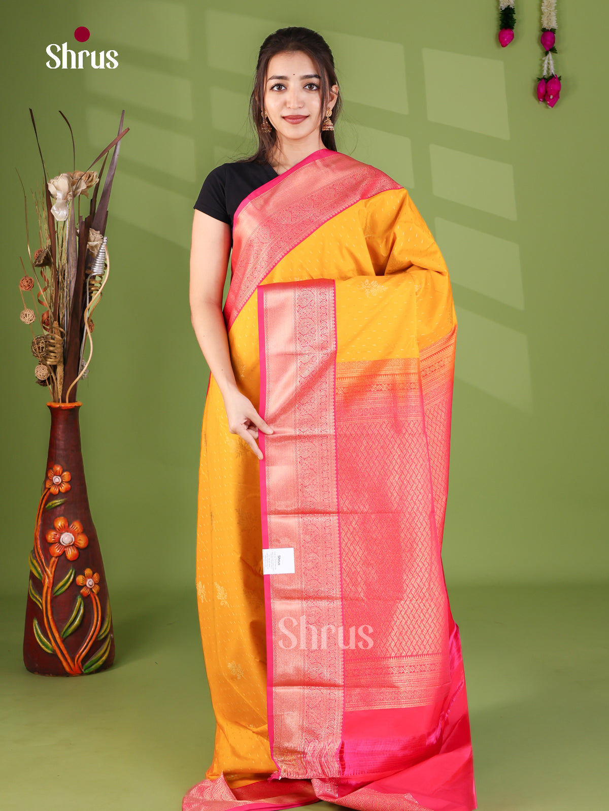 Semi Kanchipuram Saree - EJ26355