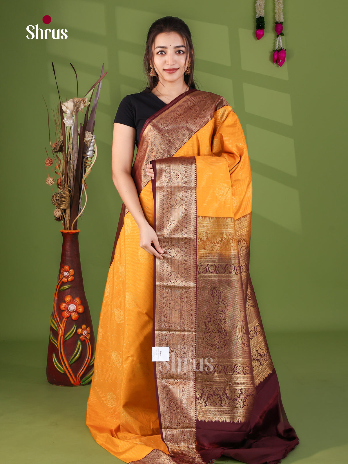 Semi Kanchipuram Saree - EJ26357