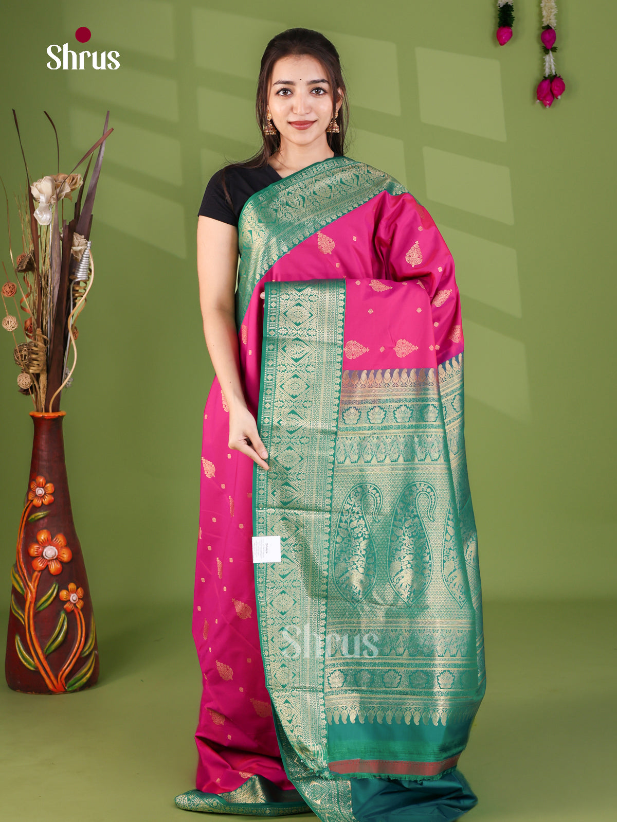 Semi Kanchipuram Saree - EJ26358