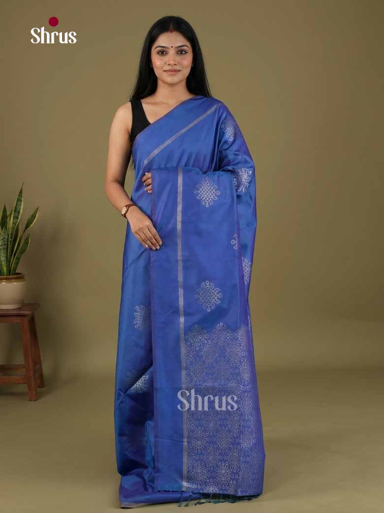 Kolam Semi Soft Silk Saree - EJ26491