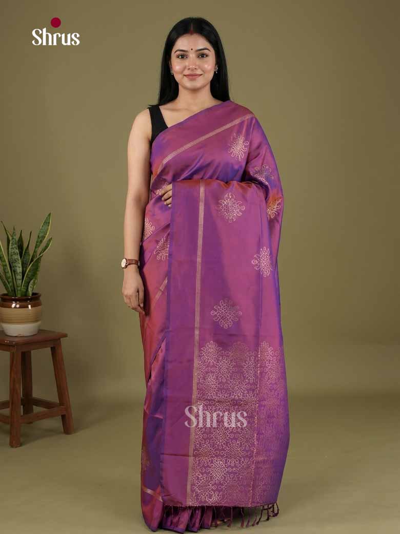 Kolam Semi Soft Silk Saree - EJ26495