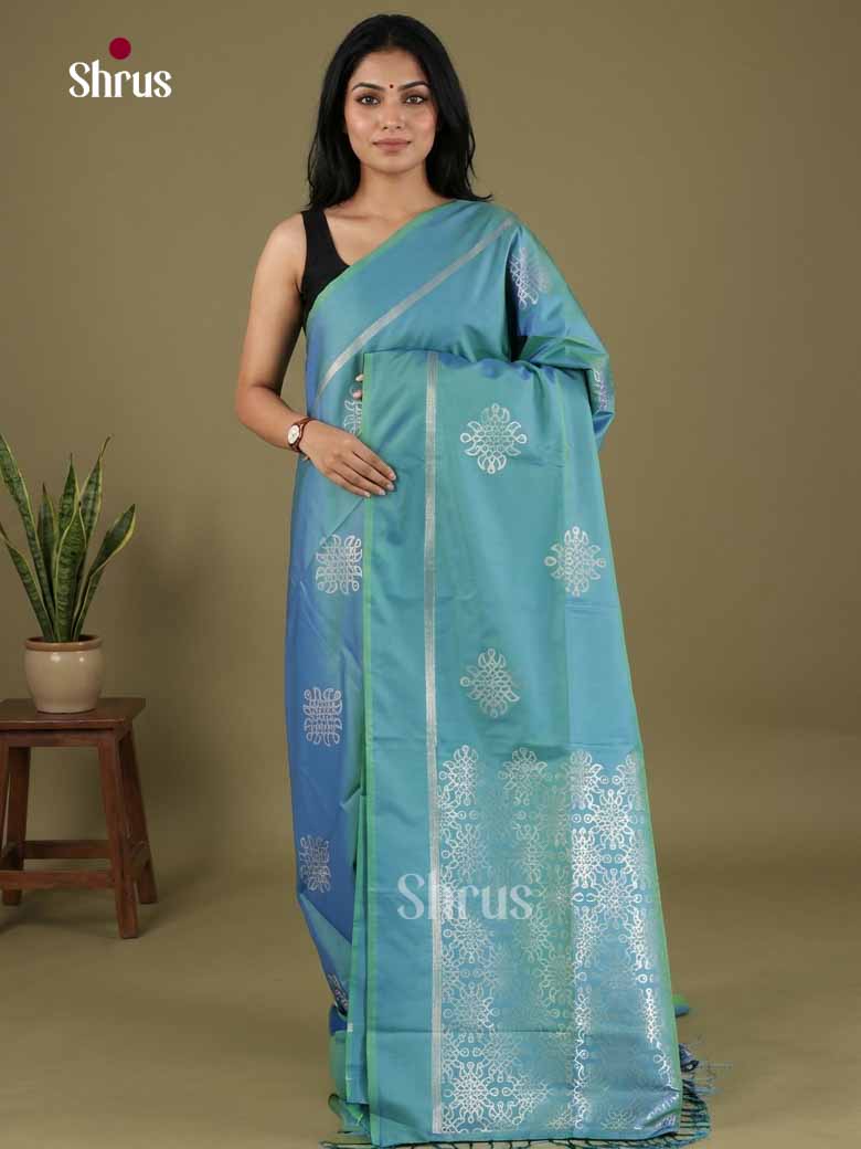 Kolam Semi Soft Silk Saree - EJ26497