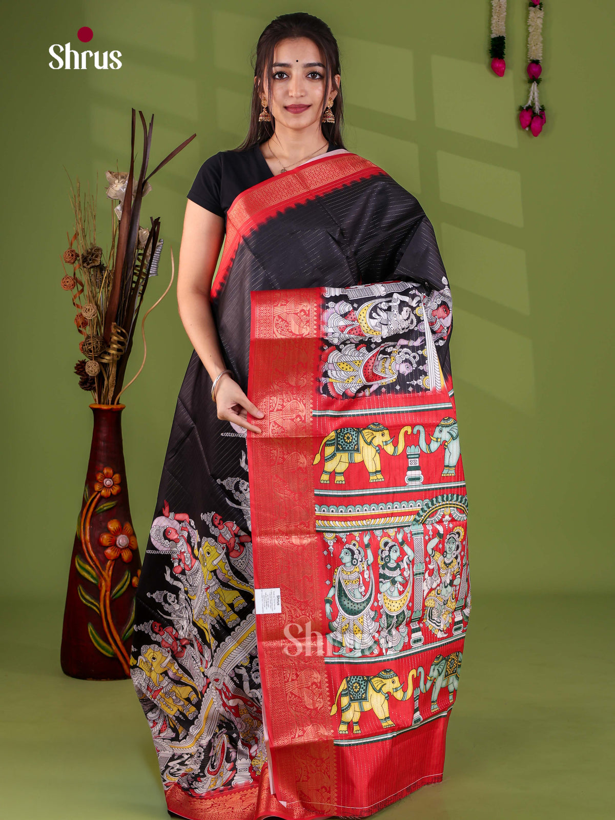 Semi Tussar Saree - EJ28030