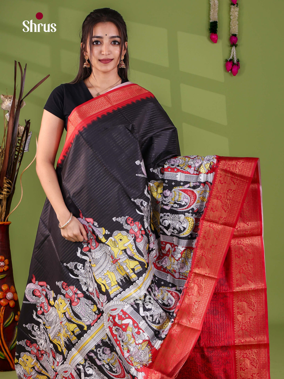 Semi Tussar Saree - EJ28030