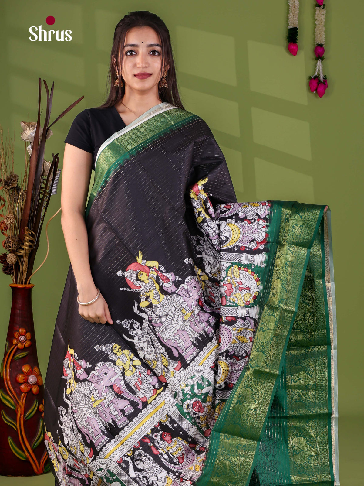 Semi Tussar Saree - EJ28034