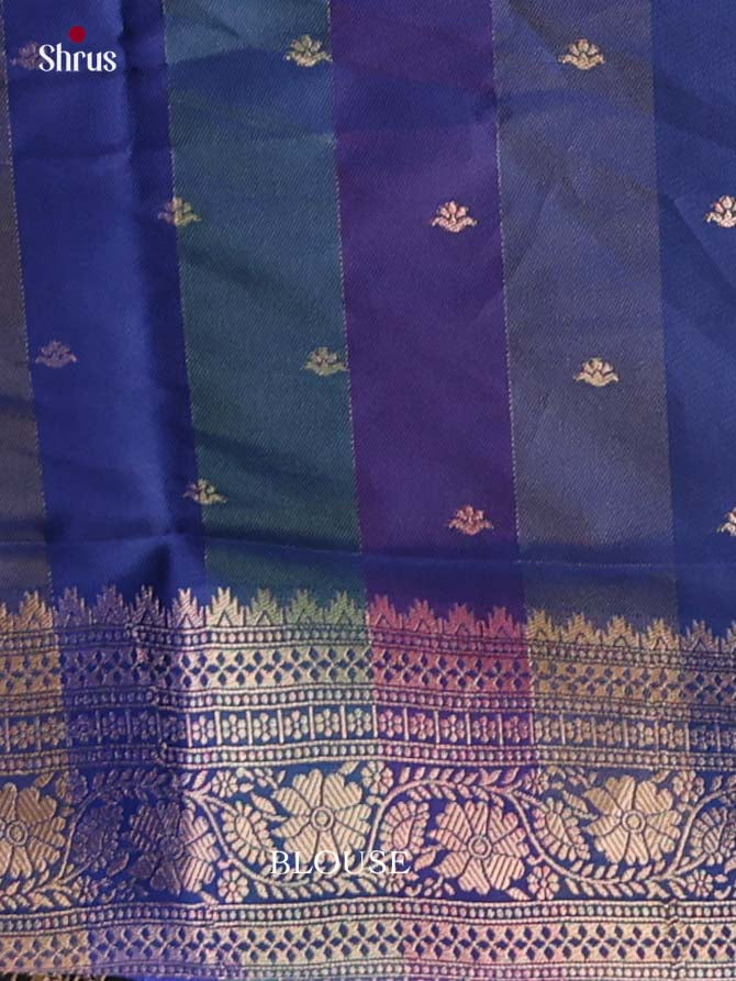 Semi Soft Silk - Madras Checks Saree - EJ29018