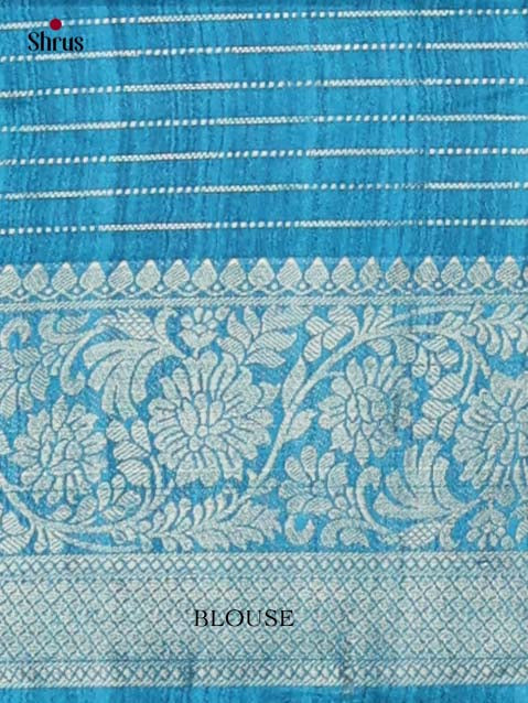 Kolam Semi Tussar Saree - EJ29040 - Shop on Shrus.com