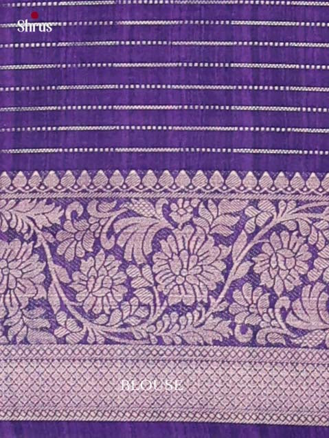 Kolam Semi Tussar Saree - EJ29047 - Shop on Shrus.com