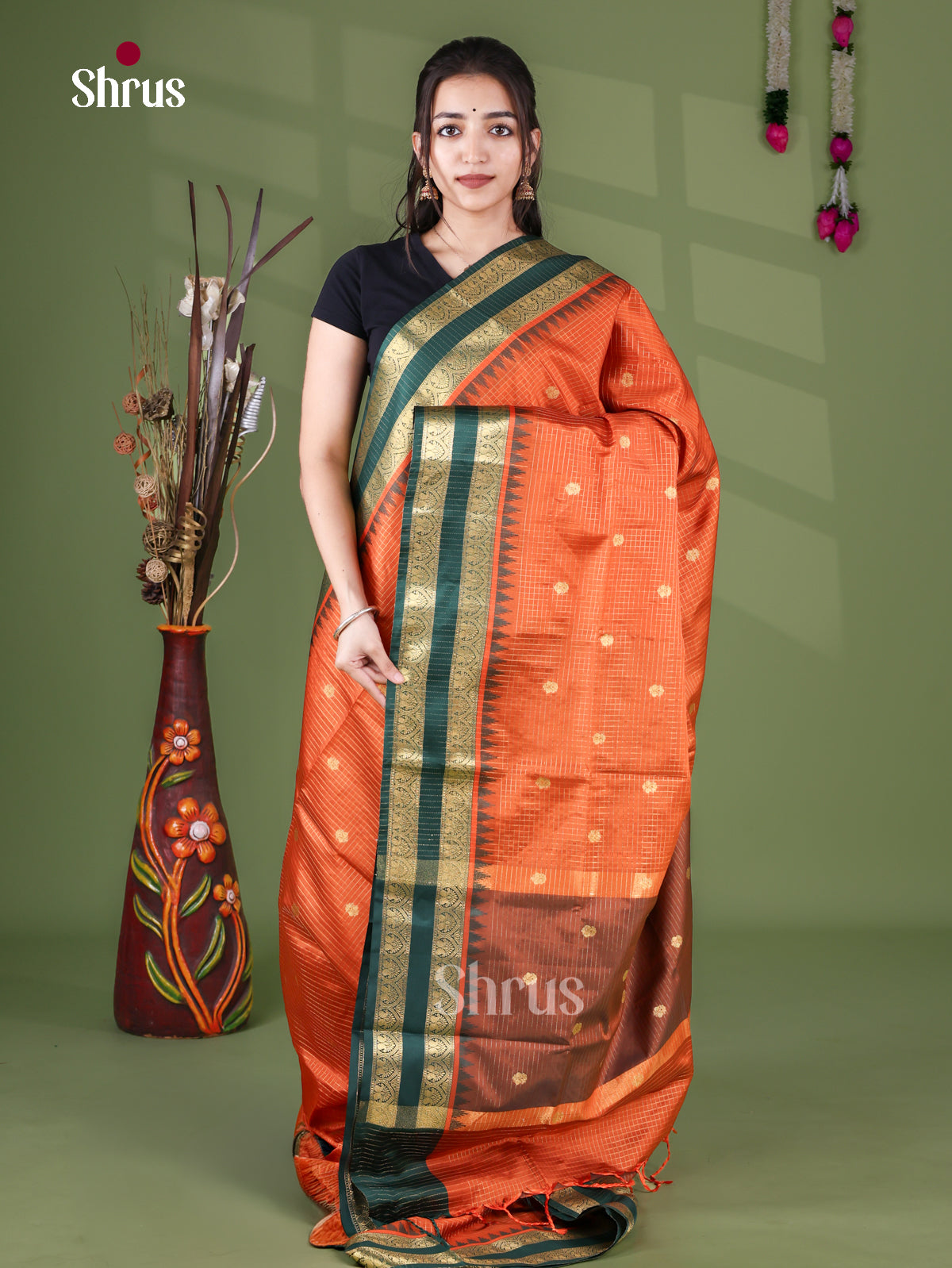 Chettinad Semi Silk Saree - EJ30386