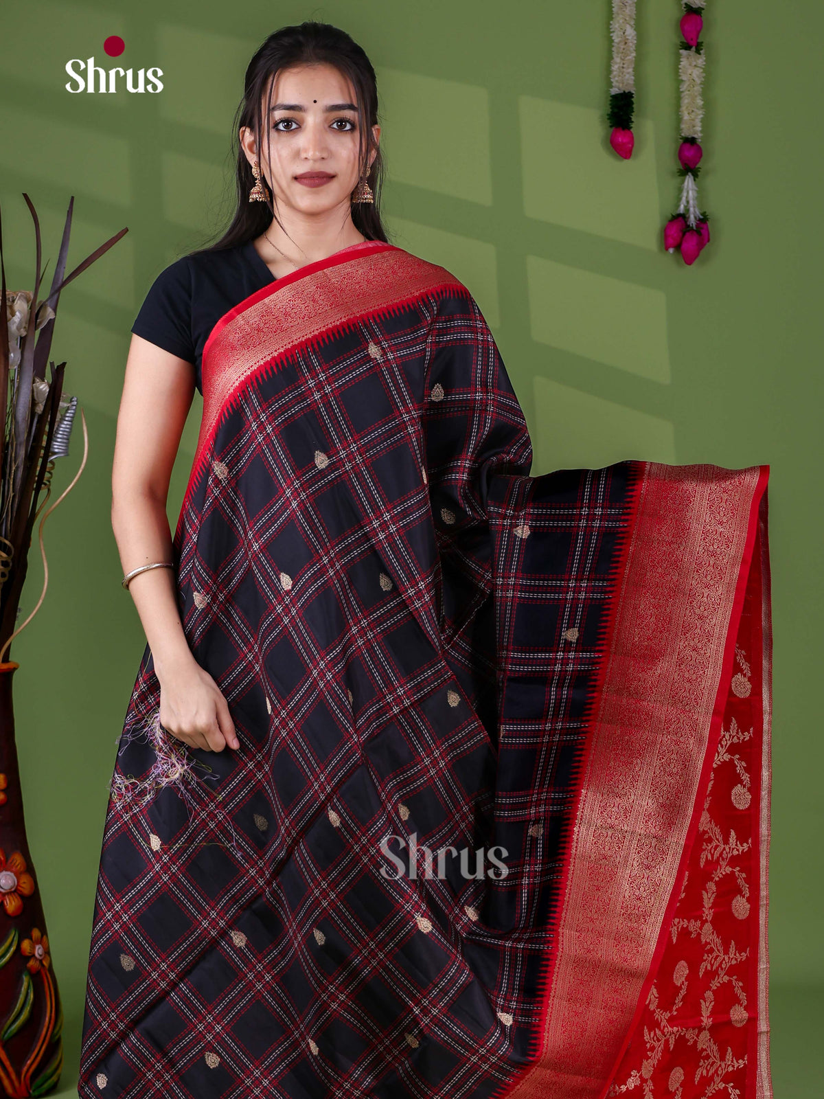 Banarasi Semi Tussar Saree - EJ30391