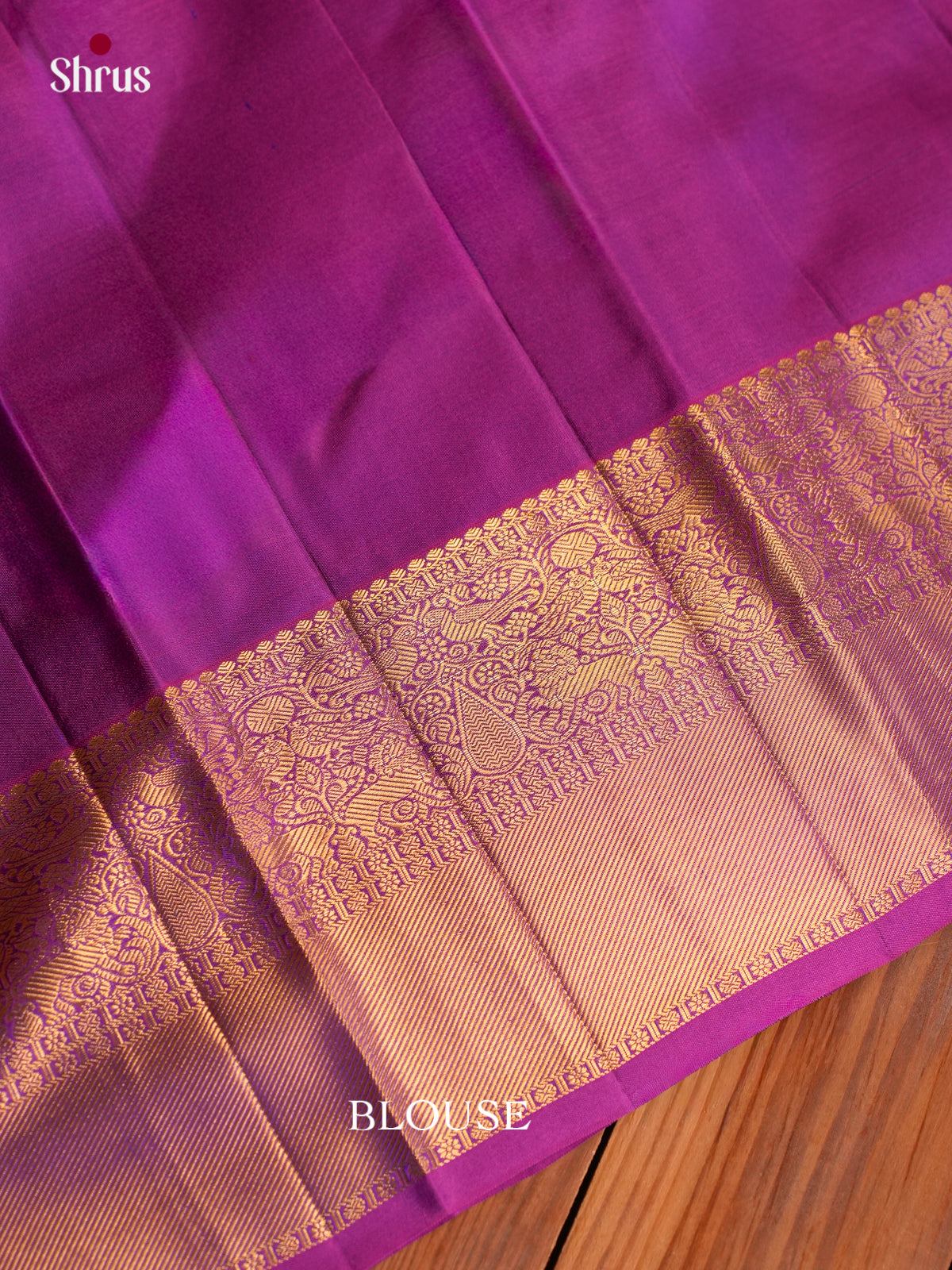 Elegant Peacock Blue Pattu Saree With Paisley Leaf Motifs | Purple Zari Border & Pallu