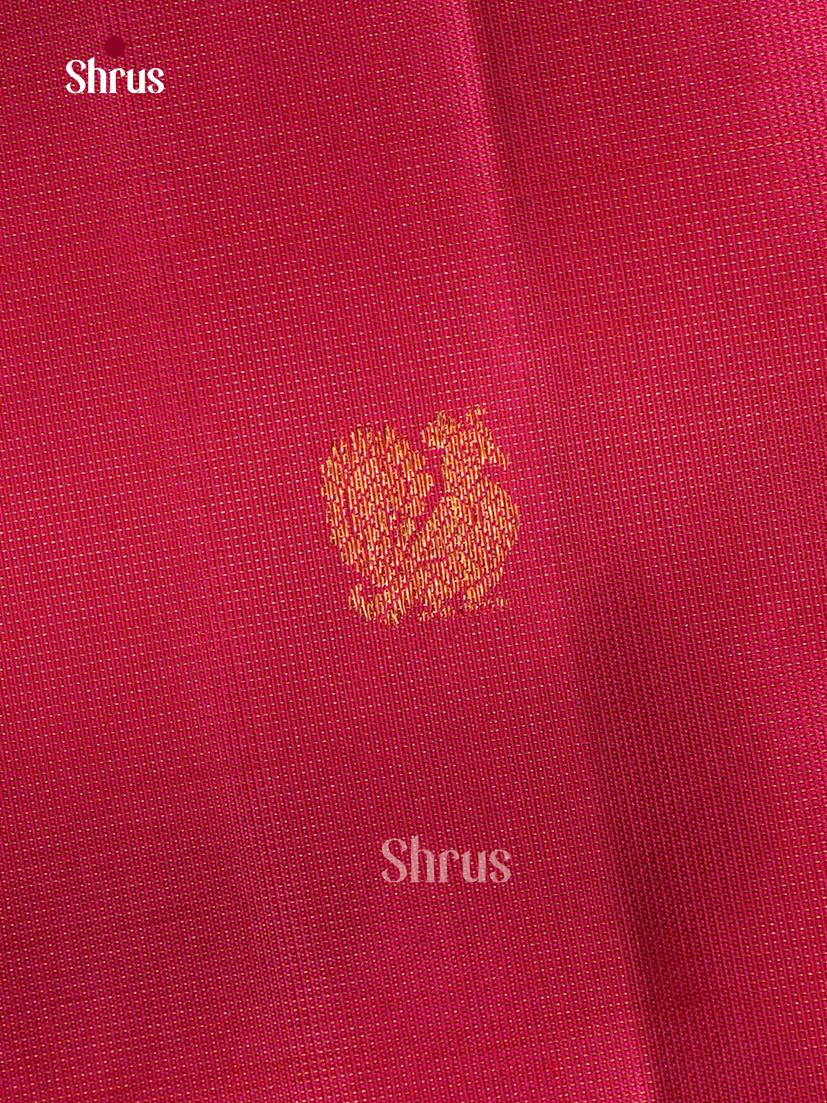 Exquisite Pink Kanchipuram Silk Sarees With Gold Buttas | Self Zari Border & Brocade Pallu