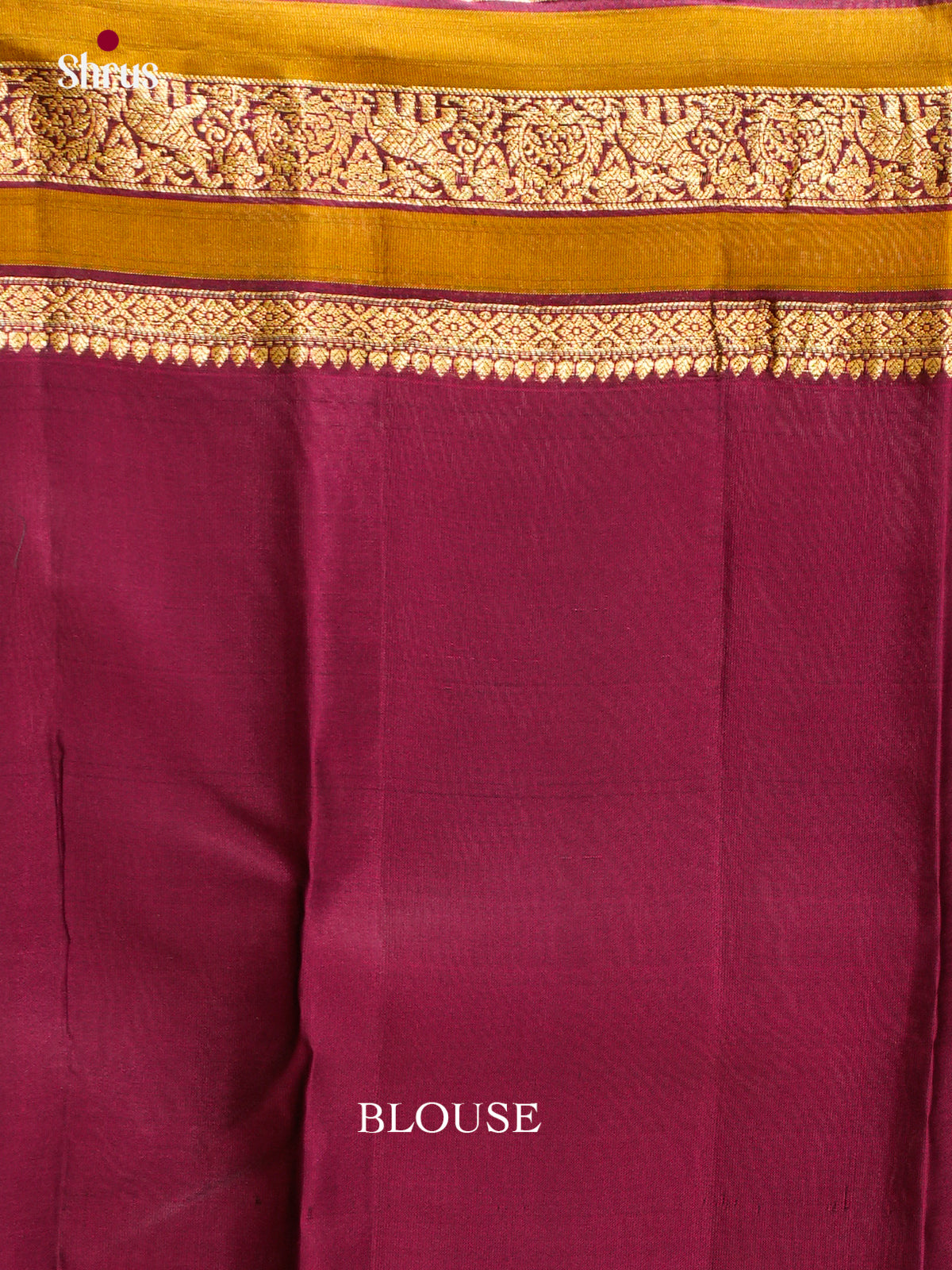 Serene Green Halfpure Kanchipuram Silk Sarees With Floral Buttas, Striped Border & Magenta Brocade Pallu