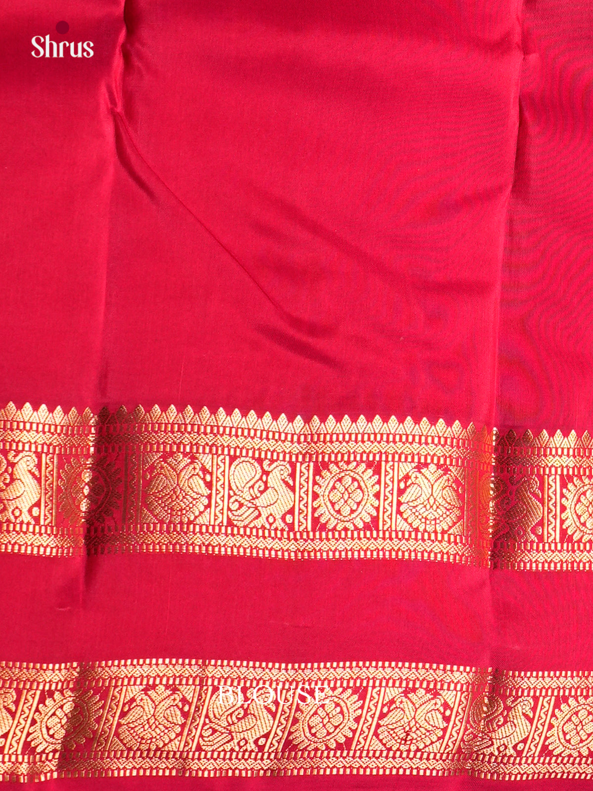 Buy Classy Green Kanchipuram Sarees With Floral Buttas, Red Zari Woven Border & Brocade Pallu