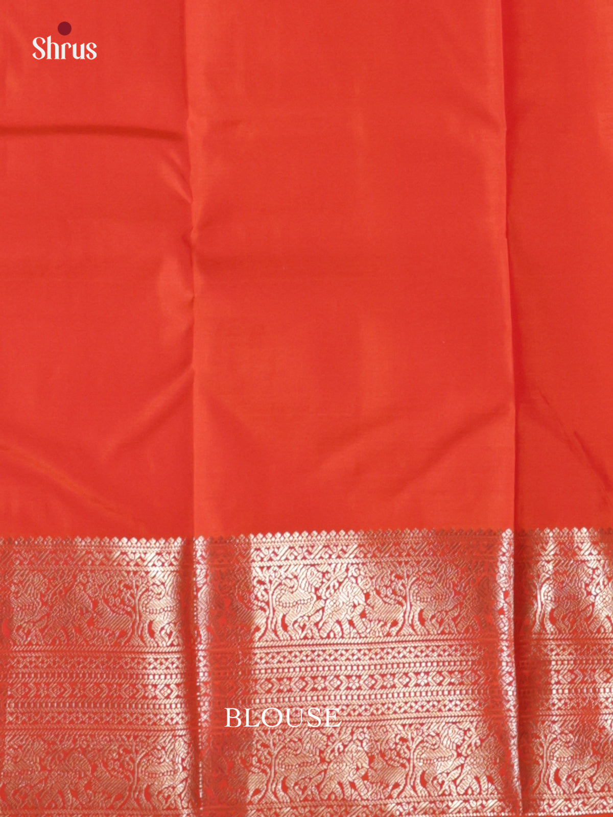 Buy Serene Green Kanchipuram Sarees with Silver Circular Buttas, Orange Zari Border & Chit Pallu