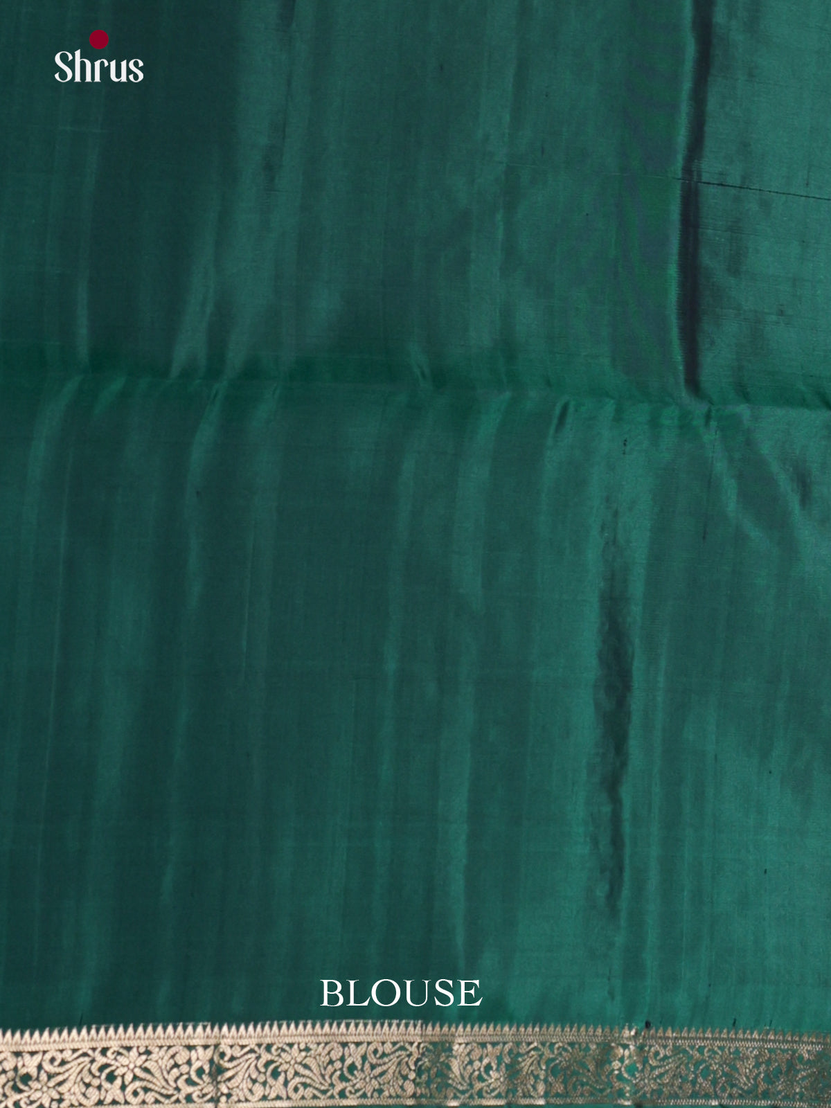 Buy Serene Green Pure Silk Saree with Golden Buttas, Thin Zari Border & Brocade Pallu