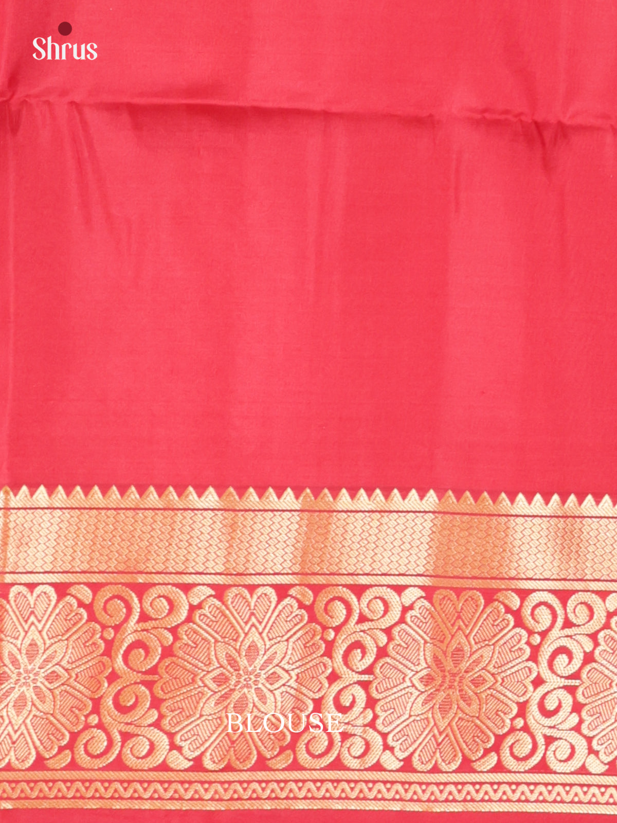 Buy Lustrous Green Pure Silk Saree with Zari Drop Buttas & Orangish Pink Traditional border