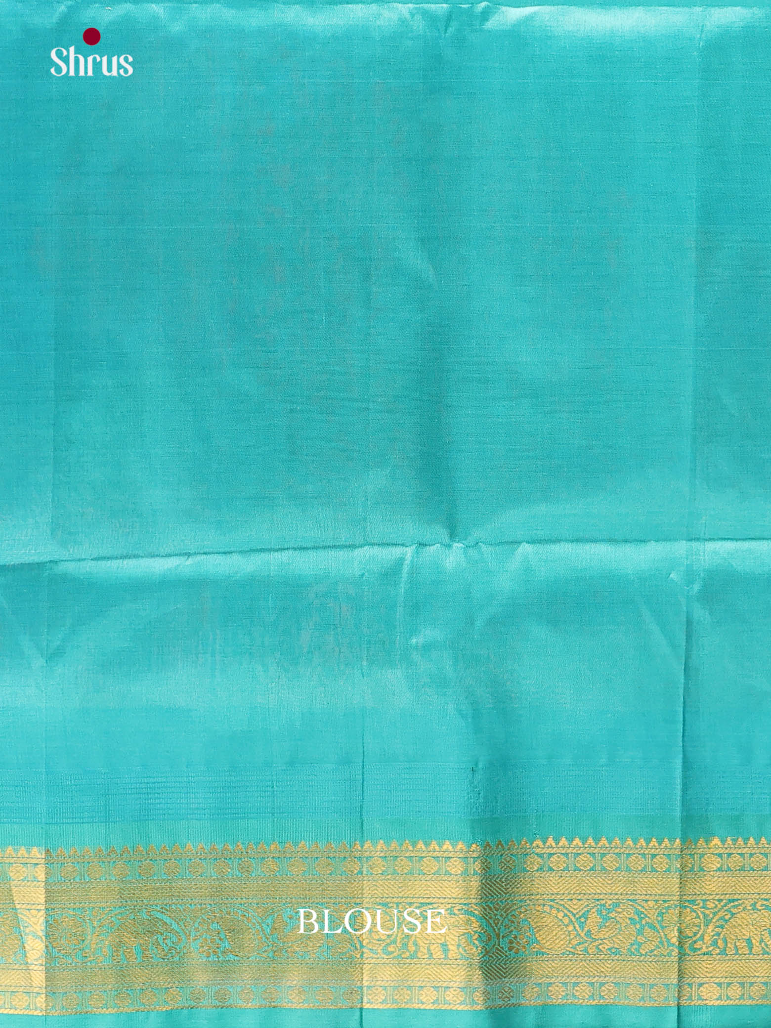 Enchanting Purple Checked Silk Cotton Saree With Gold Buttas & Teal Blue Border 1