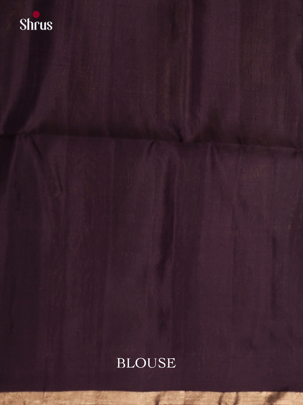 Buy Pretty Jamun Silk Saree with Golden Twin Peacocks Motif & Brocade Pallu