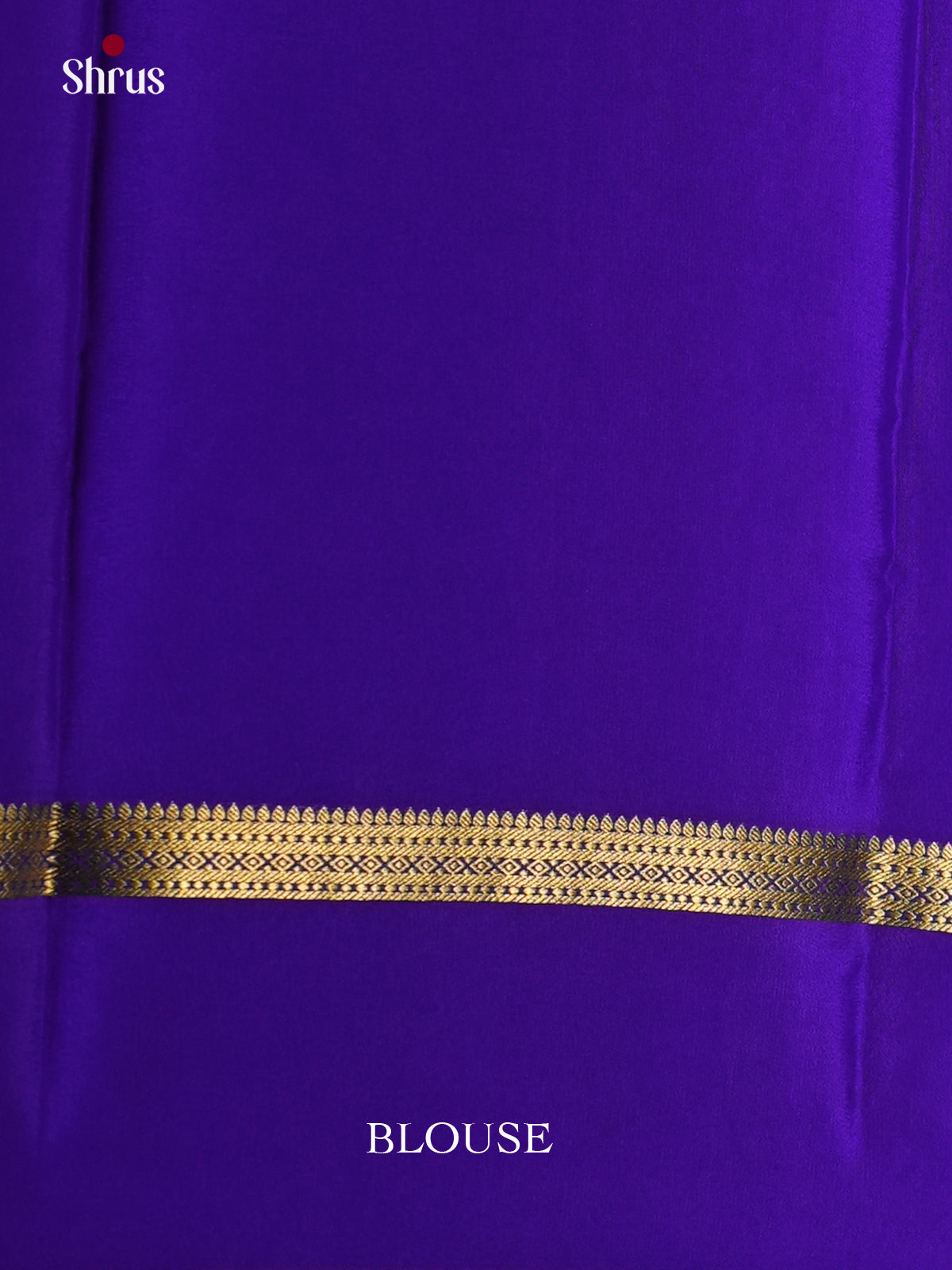 Buy Pretty Lavender Pure Mysore Silk Sarees with Zari Buttas, Blue Border & Traditional Pallu