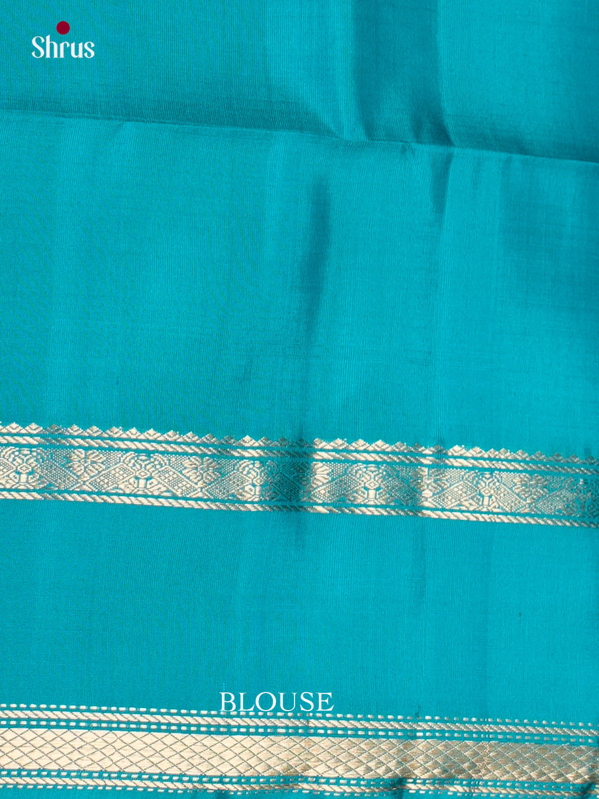 Buy Breezy Lavender Silk Saree With Small Buttas, Teal Rettaipet Zari Border & Brocade Pallu