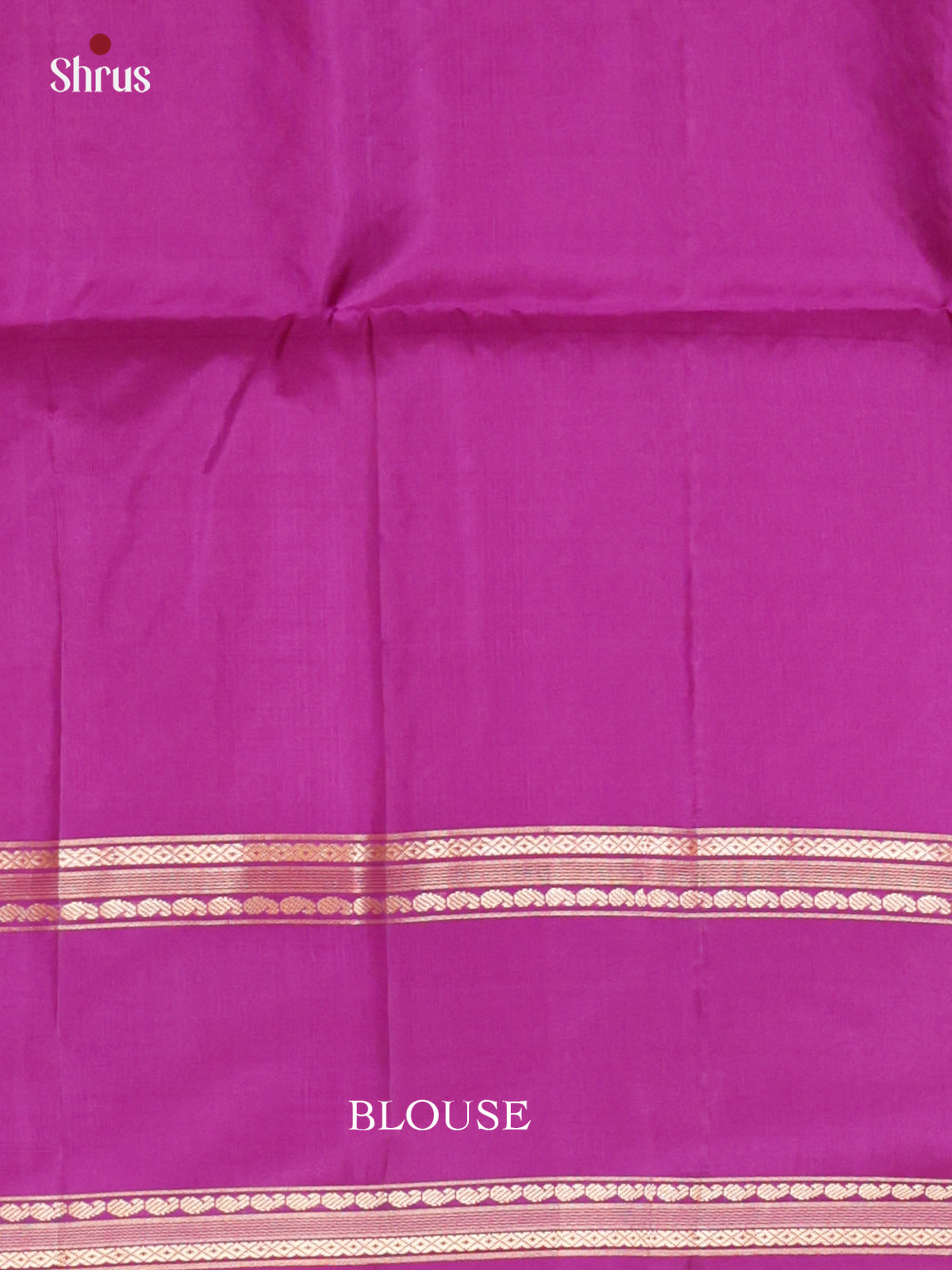 Buy Serene Light Green Silk Saree with Zari Motifs, Magenta Rettapet Border & Brocade Pallu