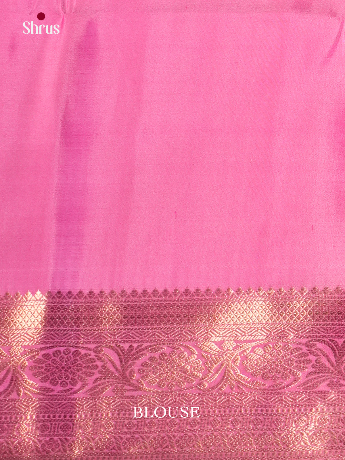 Buy Gorgeous Light Pink Silk Saree with Vanashigaram Woven Brocade Body & Zari Border