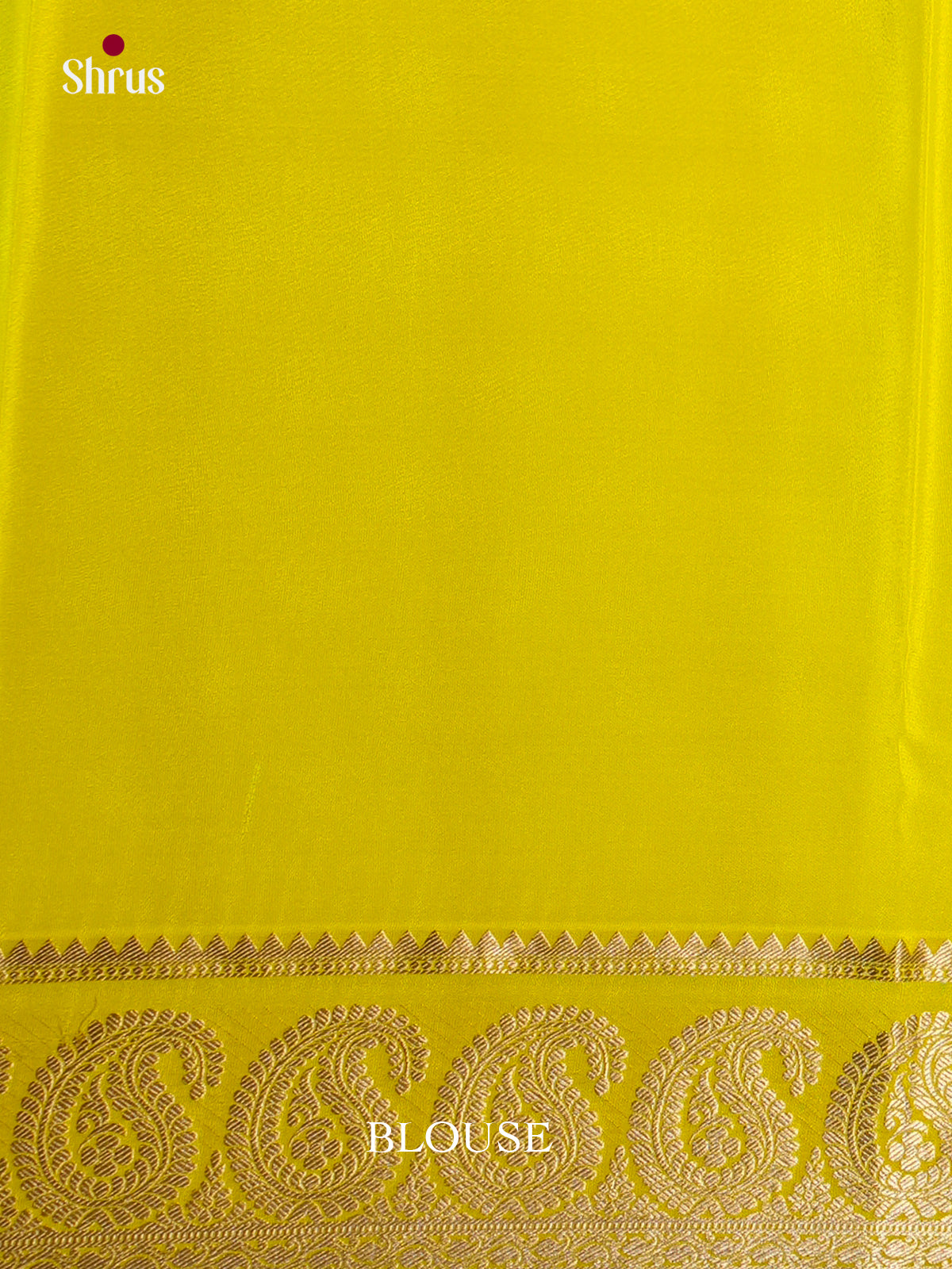 Buy Exquisite Lime Yellow Mysore Crepe Silk Saree with Zari Woven Paisleys Border & Chit Pallu