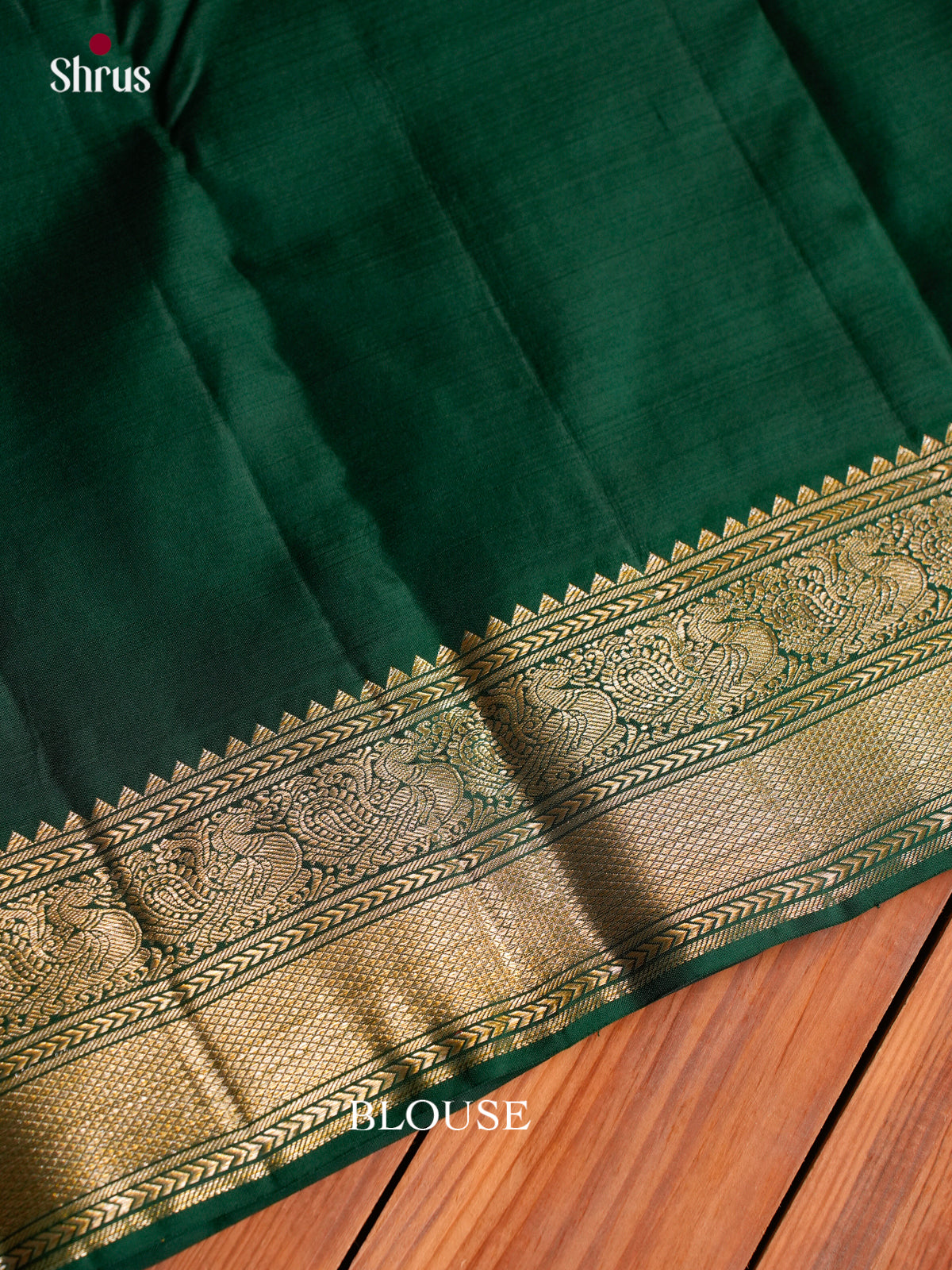Luminous Yellow Pattu Saree With Small Zari Checks | Dark Green Temple Zari Border & Pallu