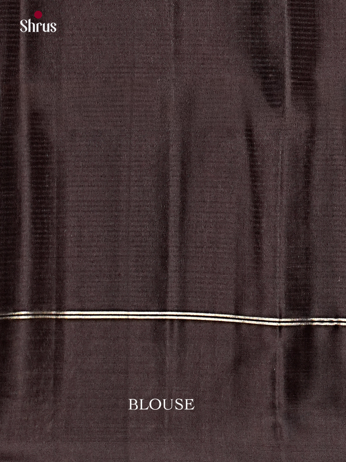 Luxurious Copper Soft Silk Sarees With Silver Dash Stripes, Dark Chocolate Brown Border & Brocade Zari Pallu 3