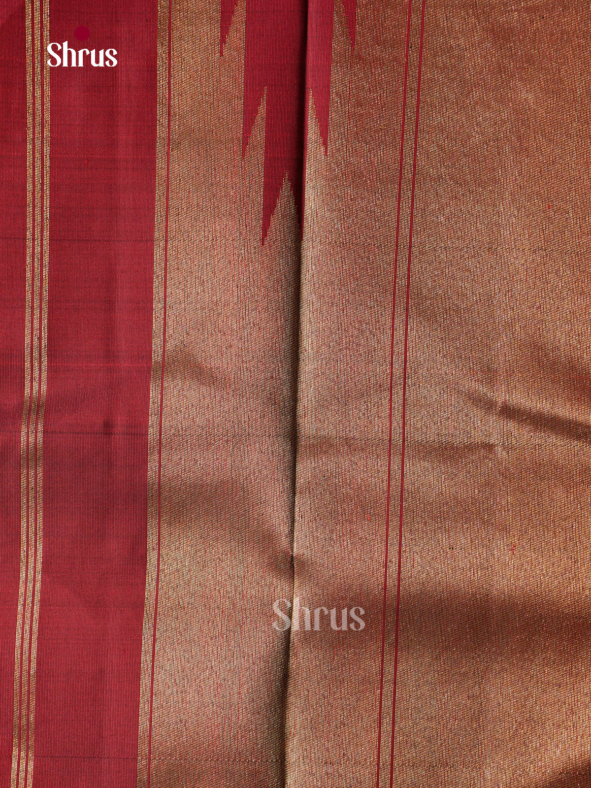 Luxurious Mustard Yellow Pattu Saree With Gold Checks | Maroon Temple Zari Border
