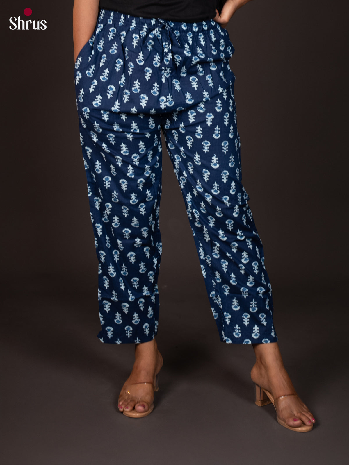 Readymade Cotton Blue Printed Pant - Shop on Shrus.com